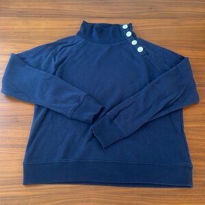 J. Crew factory navy pullover sweater Size Small